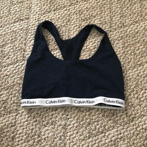 Navy Calvin Klein Bralette